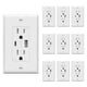 thumbnail image 1 of Salida USB TOPGREENER TU21536AC-W tipo C 15 A con puertos USB x10, 1 of 7