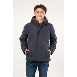 Polemic - Parka Waterproof Standar Fit Negro Wi9301