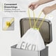 thumbnail image 3 of Bolsas de basura EKO extra fuertes, 80 litros, 110 unidades, 21 galones, paquete de 110, 3 of 7