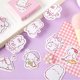 thumbnail image 2 of Obujopal 45 piezas de adorables stickers de conejito para scrapbooking, journaling, agendas, laptop, diario, collage, sobres, funda de celular y decoración para manualidades DIY, 2 of 5