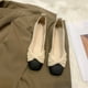 thumbnail image 2 of Zapatos planos de mujer con punta puntiaguda, suela suave, transpirables, de goma PU, sencillos y elegantes, para oficina, fiesta y salida., 2 of 8