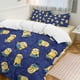 thumbnail image 1 of Blue Minions Comforter Set Soft 3 Pcs Twin Bedding Sets Thicken for All Season, 1 of 5