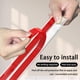 thumbnail image 4 of Protector De Esquinas De Pared Transparente Autoadhesivo Flexible Interior Y Exterior Mold, 4 of 6