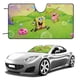 thumbnail image 1 of Bob Esponja Parasol para Parabrisas Delantero Protector Plegable, Visera Solar para Auto Bloquea Rayos UV Mantiene tu Vehículo Fresco 150cm*70cm, 1 of 6