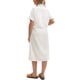 thumbnail image 3 of INSPIRE CHIC Vestido Camisero de Mezclilla para Mujer Regreso a Clases Manga Corta Abotonado Casual Midi Vestido Blanco 2XL, 3 of 6