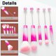 thumbnail image 3 of Juego de brochas de maquillaje AllgemDIY Beadable, 10 piezas, Tiedye Pink, 3 of 5