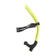 thumbnail image 1 of Snorkel de natación para natación de vueltas, montaje frontal central para piscina, aguas abiertas, correa ajustable para la cabeza, boquilla de silic Amarillo, 1 of 5