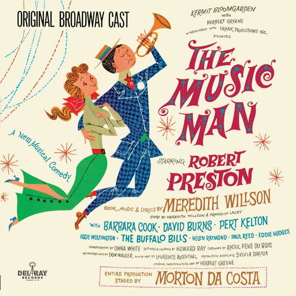 Álbum de música Del Ray – The Music Man (Elenco original)