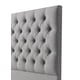 thumbnail image 4 of Respaldo 2 Plazas Capitone Gris Claro en Lino Premium, 4 of 4