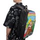 thumbnail image 5 of Jorge el Curioso-theme Backpack, Campus style schoolbag Bookbag with Adjustable Shoulder Straps And Large Zip Compartment, Unisex Travel Bags., 5 of 6