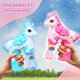 thumbnail image 3 of Pistola de burbujas Haktoys Unicorn, paquete de 2 unidades con pilas y recarga, 3 of 7