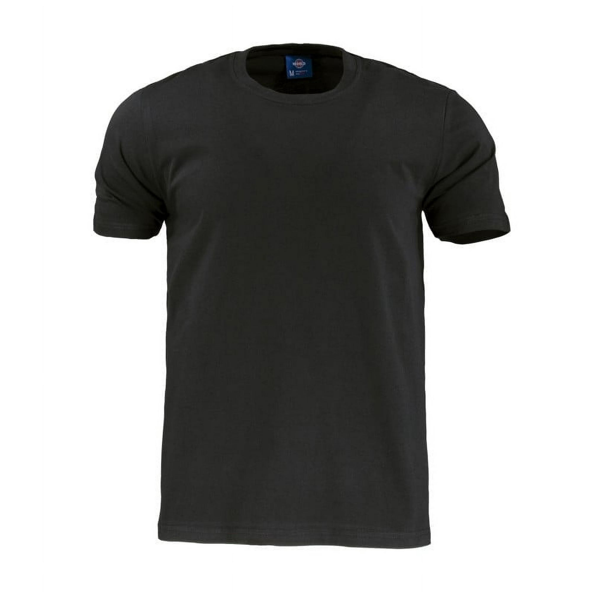 T-world - Polera 100% Algodón Manga Corta Hombre Negro