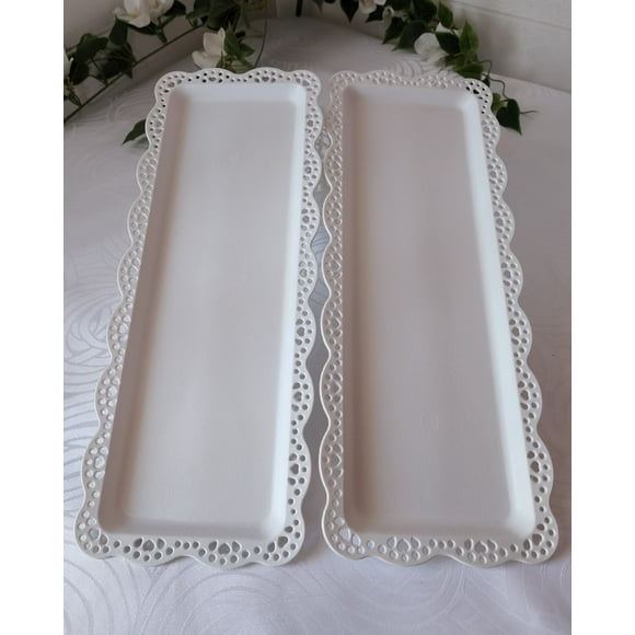 Pack 2 Bandejas Rectangular Para Pasteles