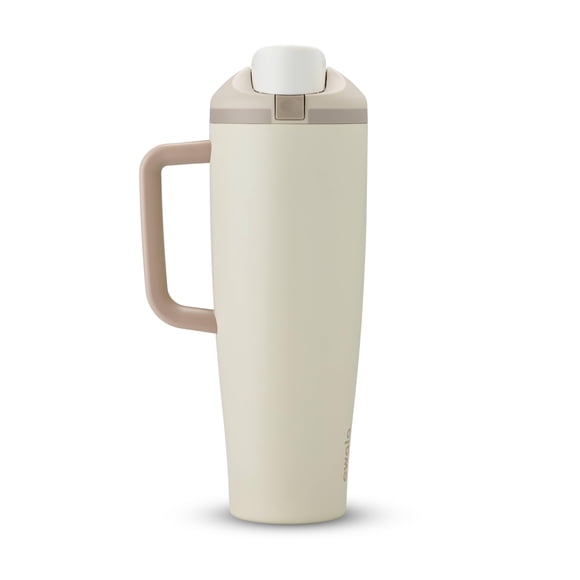 Vaso Owala de acero inoxidable con aislamiento, 1,2 L, color canela
