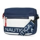 thumbnail image 3 of Puf de nailon Bag Nautica, bandolera o cinturón para mujer, color índigo/blanco, 3 of 3