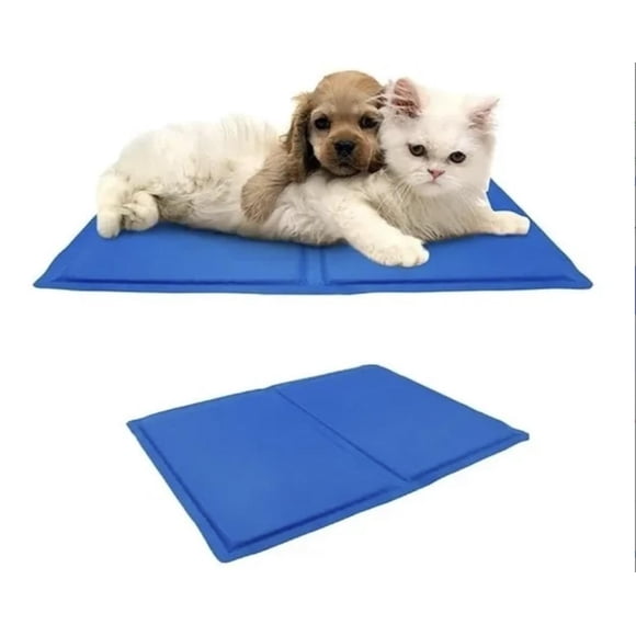 Manta Refrescante De Gel Frio Para Mascotas Talla L 90x50cm