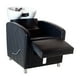 thumbnail image 1 of Lavapelo negro reclinable pies peluqueria, 1 of 3