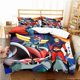 thumbnail image 2 of 3D Print Goldorak Grendizer UFO Robot Bedding Set Double Twin King Duvet Cover Comforter Pillowcase Boys Girls Adults Bedroom, 2 of 3