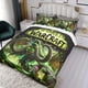 thumbnail image 3 of Mundo de Warcraft Conjunto de sábanas temático, trío de piezas, cómodo y amigable con la piel, diseño único, regalo de decoración para el hogar para familiares, amigos y fans,173cm *218cm, 3 of 6