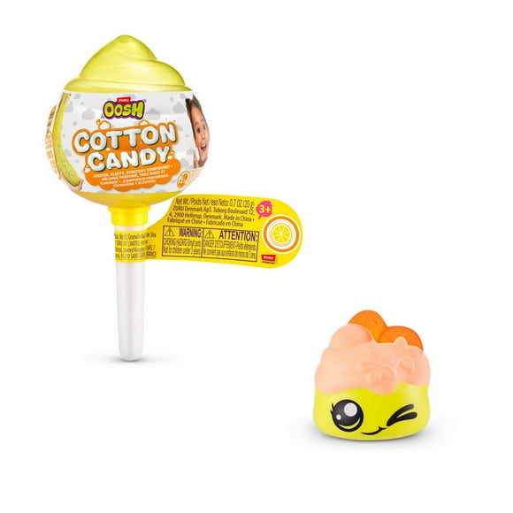 Slime Cotton Candy Oosh - Amarillo