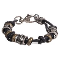 Brazalete Hombre Gino Rodinis B528 | Negro