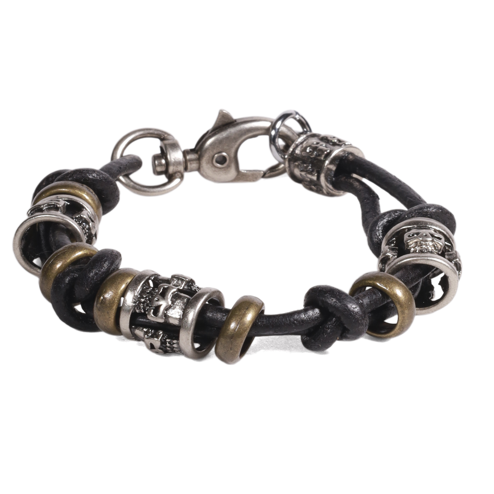 Brazalete Hombre Gino Rodinis B528 | Negro