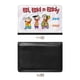 thumbnail image 3 of Porta Pasaporte y Cartera de Viaje Desmarcar Ed Edd y Eddy 10cm x 15cm Negro, 3 of 6