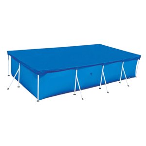 Ioensy - Cubierta Rectangular Para Piscina Multifuncional Para Piscina Elevada, Cubierta Familiar Para Piscina, 410Cm X 226Cm
