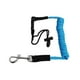 thumbnail image 3 of Canoa Kayak Paddle Leash Correa Con Mosquetón Tabla De Surf Elástica Cuerda De Surf Azul, 3 of 5