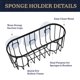 thumbnail image 2 of Soporte para esponjas Best Brands 18 cm x 7 cm x 8 cm, 2 of 5