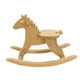 thumbnail image 2 of Caballo Mecedor De Madera, Adorno Creativo Para Escritorio, Ideal Para La Entrada De Un Armario., 2 of 5