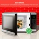 thumbnail image 5 of Horno microondas Chefman de acero inoxidable de 0.7 pies cúbicos y 700 W, 5 of 7