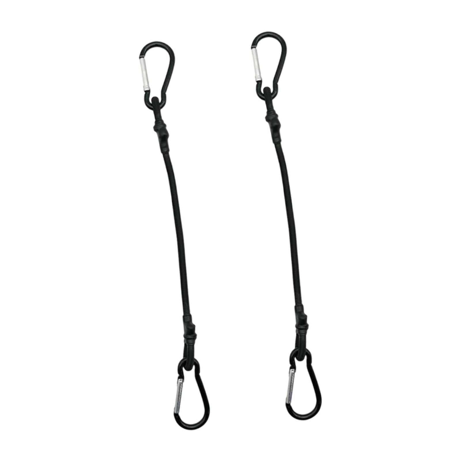 Ioensy - 2 Cuerdas Elásticas Resistentes Para Exteriores, Cuerdas Elásticas Para Autocaravanas, 120 Cm
