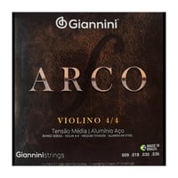 Giannini Avva Set De Cuerdas Violín 4/4
