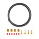 thumbnail image 2 of Tubo Hidráulico Para Manguera De Freno Y Cable Para Kit De Latón Negro De Repuesto SHIMANO MAGURA, 2 of 5
