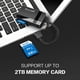 thumbnail image 3 of Lector de tarjetas SmartQ C368 USB 3.0 para Apple y Windows, 3 of 6