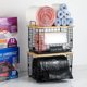 thumbnail image 4 of AOZITA Soporte apilable para bolsas de basura con tapa de bambú, 4 of 9
