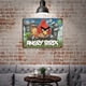 thumbnail image 4 of Angry Birds Cartel Metálico, Decoración de Pared de Cartel Metálico Personalizado para Regalos de Fans, Amigos, Familia y Amantes 20*30CM, 4 of 6