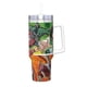 thumbnail image 2 of Bakugan Vaso aislado de acero inoxidable con asa, diseño temático, regalo para familia, amigos y fans; incluye pajita y encaja en el portavasos estándar, 40 oz, 2 of 6