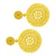 thumbnail image 2 of Pendientes Colgantes Con Cuentas Pendientes Redondos De Aro Bohemio Para Fiesta En La Playa Mujer Amarillo, 2 of 5