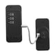 thumbnail image 4 of Cajones Ventanas Cerradura De Combinación Cerradura Para Frigorífico 17,3 Cm Cable De Acero Para Niños Negro, 4 of 5