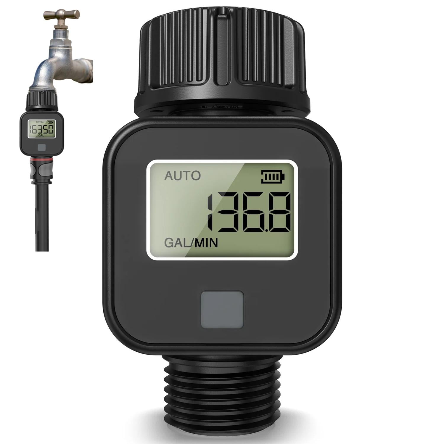 Genérico - Medidor De Flujo Consumo De Agua Digital Ipx6 Manguera