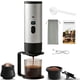 thumbnail image 1 of Portable Espresso Coffee Machine,Mini Travel Coffee Maker,Self-Heating & Rechargeable with Smart Display,3-in-1 for Ground, Capsules & Pods,Compact Espresso Maker for Travel & Camping, 1 of 3