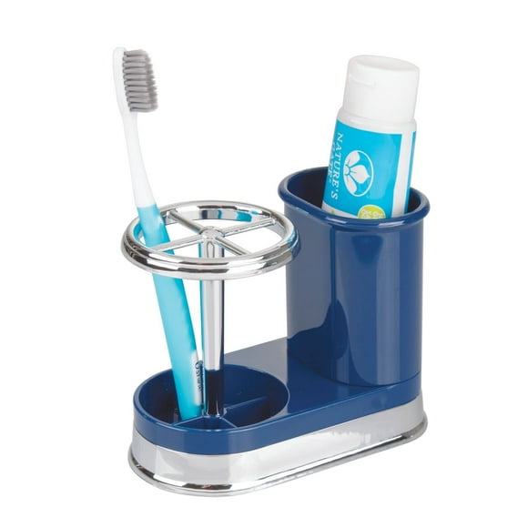 Soporte organizador de almacenamiento dental para cepillo/pasta de dientes para baño