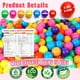 thumbnail image 2 of Pelotas Vanland Piscina de Bolas 5,5cm Sin Ftalatos 50 Unid, 2 of 3