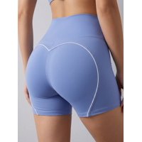 Flix Spa - Short Mujer Levanta Cola Con Lineas Blancas Moldeadora Pro