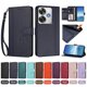 thumbnail image 4 of Funda Cartera Trébol para Xiaomi Poco F6 con Ranuras Tarjetas y Carga Inalámbrica Azul oscuro, 4 of 6