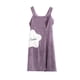thumbnail image 3 of Mujeres Albornoz Albornoz Wrap Wrap Soft Wearable Agua Absorbente Ba?o Falda Púrpura 2, 3 of 5