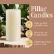 thumbnail image 3 of Vela Mister Candle 20 × 10 cm Vainilla Aroma Marfil, 3 of 7