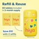 thumbnail image 2 of Vitamina HIYA Niños – Suministro de 60 Días para Niños Pequeños y Niños, 2 of 8